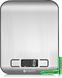 Etekcity Food Kitchen Scale, Digital Grams and Ounces - Master your culinary creations with accurate measurements | Tech Gifts 2023