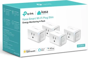 Kasa Smart Plug Mini 15A, Apple HomeKit Supported, Smart Outlet Works with Siri, Alexa & Google Home, a must-have in our 2023 tech gifts guide for enthusiasts